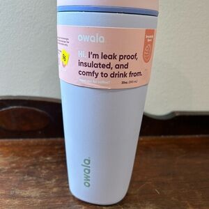 Owala SmoothSip Slider Stainless Steel Tumbler / 20oz / NEW